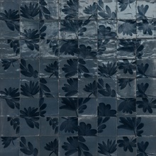Marazzi Rice С000516426 M9J9_RiceBluDecoroBlossomLux15X15 keramisk granitt 15x15 cm, Italia - foto 1 - foto 1