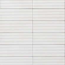 Marazzi Rice M96H Bianco Strutt Pleat 3D Lux gres porcelanato 7,5x20 cm, Itália, nenhum - foto 1 - foto 2