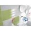 Marazzi SistemC - Architettura 10x10, keramik, Italien, monokrom - interiørfoto 1