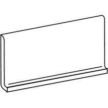 Marazzi SistemC - Città С000360448 MURZ_Bts.CittaBianc Sockelleiste 10x20 cm, Italien, monochrom - Foto 1 - Foto 1