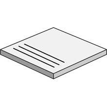 Marazzi SistemT - Graniti С000533557 MWFZ_Grad.GrigioChiaro_gr30X30 Stufe 30x30 cm, Italien, granit - Foto 1 - Foto 1