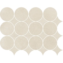 Marazzi Slow С000607896 MP2T_SlowPomiceMosaicoCircolare32,1X41,6 Mosaico 32,1x41,6 cm, Italia, concreto - foto 1 - foto 1