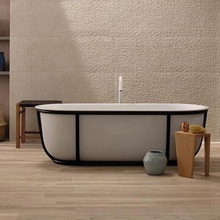 Marazzi Stone_art 40x120 см, ceramica, Itália, calcário - foto de interior 1 - foto 1