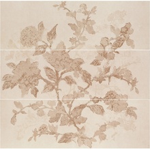 Marazzi Stone_art С000489783 M08U_Stone_artDec.BloomIvory Panel 120x120 cm, Italia, kalkstein - foto 1 - foto 1