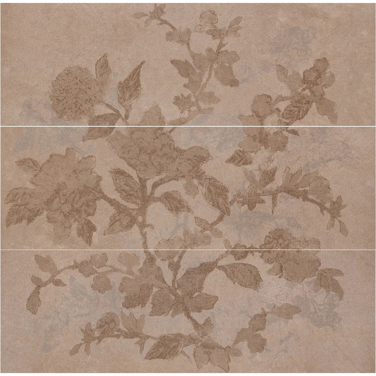 Marazzi Stone_art С000489784 M08X_Stone_artDec.BloomMoka Panel 120x120 cm, Italia, kalkstein - foto 1 Marazzi Stone_art С000489784 M08X_Stone_artDec.BloomMoka Panel 120x120 cm, Italia, kalkstein - foto 1