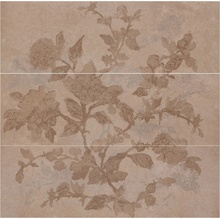 Marazzi Stone_art С000489784 M08X_Stone_artDec.BloomMoka Panel 120x120 cm, Italia, kalkstein - foto 1 - foto 1