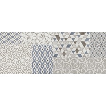 Marazzi Stream С000496141 M0XX_StreamWhiteDecoroMatch20X50 azulejo de pared 20x50 cm, Italia, otros tipos de piedra - foto 1 - foto 1