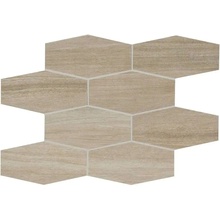 Marazzi Treverkchic С000398123 MH5Q_TreverkchicNoceFranceseMosaico Mozaika 25x30 cm, Włochy, drewnopodobne - zdjęcie 1 - zdjęcie 1