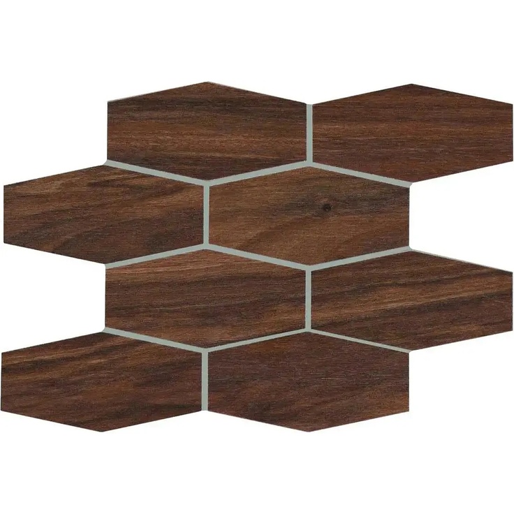 Marazzi Treverkchic С000398122 MH5P_TreverkchicNoceItalianoMosaico Mosaic 25x30 cm, Italy, wood - photo 1 Marazzi Treverkchic С000398122 MH5P_TreverkchicNoceItalianoMosaico Mosaic 25x30 cm, Italy, wood - photo 1