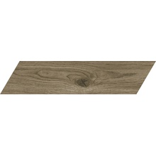 Marazzi Vivo MP3S Tabacco Chevron Rett gres porcelanato 11x54 cm, Itália, efeito madeira - foto 1 - foto 1