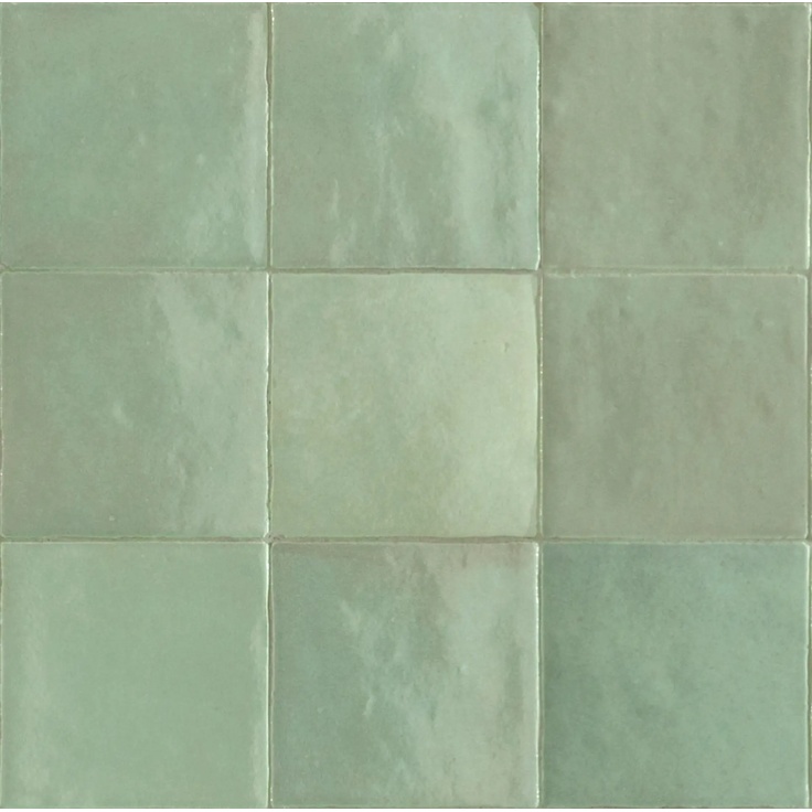 Marazzi Zellige С000503390 M5P4_Zellige Turchese 10X10 stěnová dlaždice 10x10 cm, Itálie - fotografie 1 Marazzi Zellige С000503390 M5P4_Zellige Turchese 10X10 stěnová dlaždice 10x10 cm, Itálie - fotografie 1