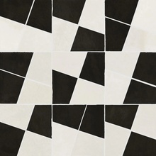 Marazzi Zellige С000503391 M8WH_Zellige Gesso/Carbone Mosaico 30X30 Mozaika 30x30 cm, Włochy - zdjęcie 1 - zdjęcie 1