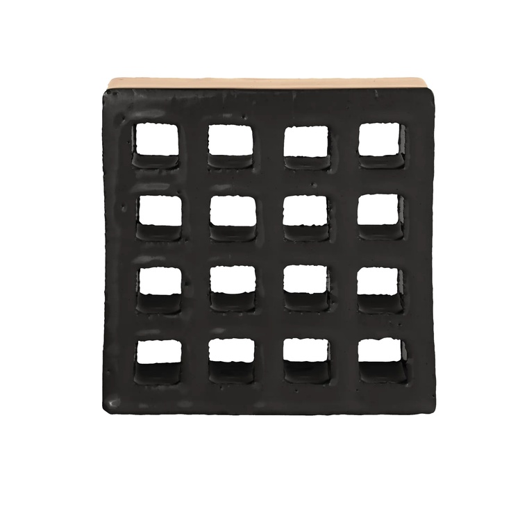 Marca Corona Arialuce С000638744 K452_ARIALUCE PERTUSE NERO GLASSA Elemento speciale 12x12 cm, Italia - foto 1 Marca Corona Arialuce С000638744 K452_ARIALUCE PERTUSE NERO GLASSA Elemento speciale 12x12 cm, Italia - foto 1