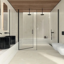 Marca Corona Scultorea Delicata 30x60, unglazed porcelain stoneware, Italy, other types of marble - interior photo 1 - photo 4