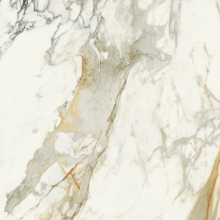 Marca Corona Scultorea С000604590 J446_SCULTOREA CALACATTA VENA ANTICA REFLEX 120 porcelain tile 120x120 cm, Italy, calacatta marble - photo 1 Marca Corona Scultorea С000604590 J446_SCULTOREA CALACATTA VENA ANTICA REFLEX 120 porcelain tile 120x120 cm, Italy, calacatta marble - photo 1