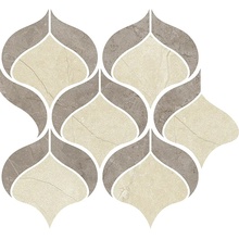 Margres Prestige С000376312 B25MS33PT4BF_Mosaico Shell Fior Di Bosco Tortora NR 30*30 Mosaico 30x30 cm, Portugal, otros tipos de mármol - foto 1 - foto 1
