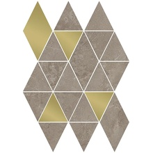 Margres Prestige С000376307 B25M23PT46F_Mosaico Sharp Fior Di Bosco Tortora PL 25*36 Mosaico 25x36 cm, Portugal, otros tipos de mármol - foto 1 - foto 1
