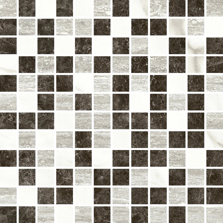 Margres Prestige С000376498 B25M33WSBF_Mosaico 2,3X2,3 Winter Spot NR 30*30 Mosaic 30x30 cm, Portugal, other types of marble - photo 1 Margres Prestige С000376498 B25M33WSBF_Mosaico 2,3X2,3 Winter Spot NR 30*30 Mosaic 30x30 cm, Portugal, other types of marble - photo 1