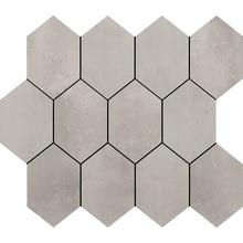 Margres Tool С000310185 B25MH2427TL2BF_MosaicHexagonToolLGrey_24*26,6 Mozaikk 24x26,6 cm, Portugal, under betong - foto 1 - foto 1