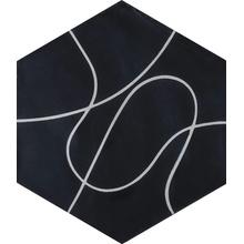Marrakech Design Charlotte von der Lancken С000531670 Paths – Charcoal/wind Golvplatta 20x23 cm - foto 1 - foto 1