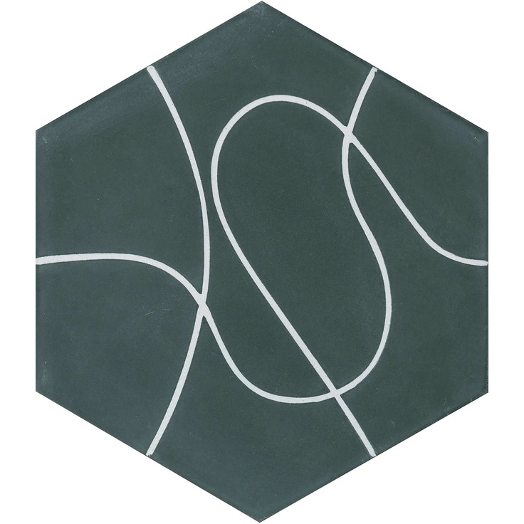 Marrakech Design Charlotte von der Lancken С000531672 Paths – Forest/Ivory Floor tile 20x23 cm - photo 1 Marrakech Design Charlotte von der Lancken С000531672 Paths – Forest/Ivory Floor tile 20x23 cm - photo 1