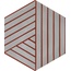 Marrakech Design Charlotte von der Lancken С000531668 Fold – Wind/Ruby red Floor tile 20x23 cm - photo 1 Marrakech Design Charlotte von der Lancken С000531668 Fold – Wind/Ruby red Floor tile 20x23 cm - photo 1