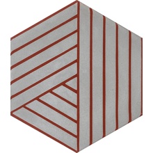Marrakech Design Charlotte von der Lancken С000531668 Fold – Wind/Ruby red Golvplatta 20x23 cm - foto 1 - foto 1