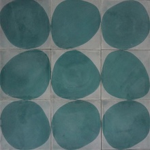 Marrakech Design Claesson Koivisto Runes С000221801 Stone A/B/C – icicle/azure Azulejo para o piso 20x20 cm - foto 1 - foto 1