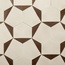 Marrakech Design Claesson Koivisto Runes С000221776 Casa - bone/hazelnut Golvplatta 20x23 cm - foto 1