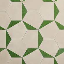 Marrakech Design Claesson Koivisto Runes С000221783 Casa – milk/lawn Azulejo para o piso 20x23 cm - foto 1 - foto 1