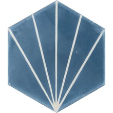 Marrakech Design Claesson Koivisto Runes С000221791 Dandelion – marine/bone Azulejo para suelo 20x23 cm - foto 1 - foto 1