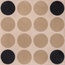 Marrakech Design Wingårdhs С000628551 Pop – champagne/mocca/charcoal Azulejo para o piso 20x20 cm - foto 1