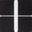 Marrakech Design Wingårdhs С000628546 Plus – charcoal/pure white Podlahová dlaždice 20x20 cm - fotografie 1