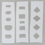 Marrakech Design Wingårdhs С000628542 Bibbla – canvas/pure white Carreau de sol 20x20 cm - photo 1