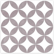 Mayolica District Circles Silver Grey Vloertegel 20x20 cm, Spanje - foto 1 - foto 1