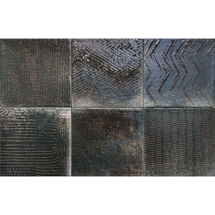 Mayolica Beret С000603651 MAY00918_BeretCoalMattDecor12*12 gres porcellanato 12x12 cm, Spagna - foto 1 Mayolica Beret С000603651 MAY00918_BeretCoalMattDecor12*12 gres porcellanato 12x12 cm, Spagna - foto 1