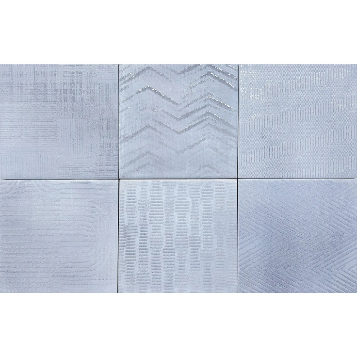 Mayolica Beret С000603652 MAY00919_BeretLavenderMattDecor12*12 porcelain tile 12x12 cm, Spain - photo 1 Mayolica Beret С000603652 MAY00919_BeretLavenderMattDecor12*12 porcelain tile 12x12 cm, Spain - photo 1