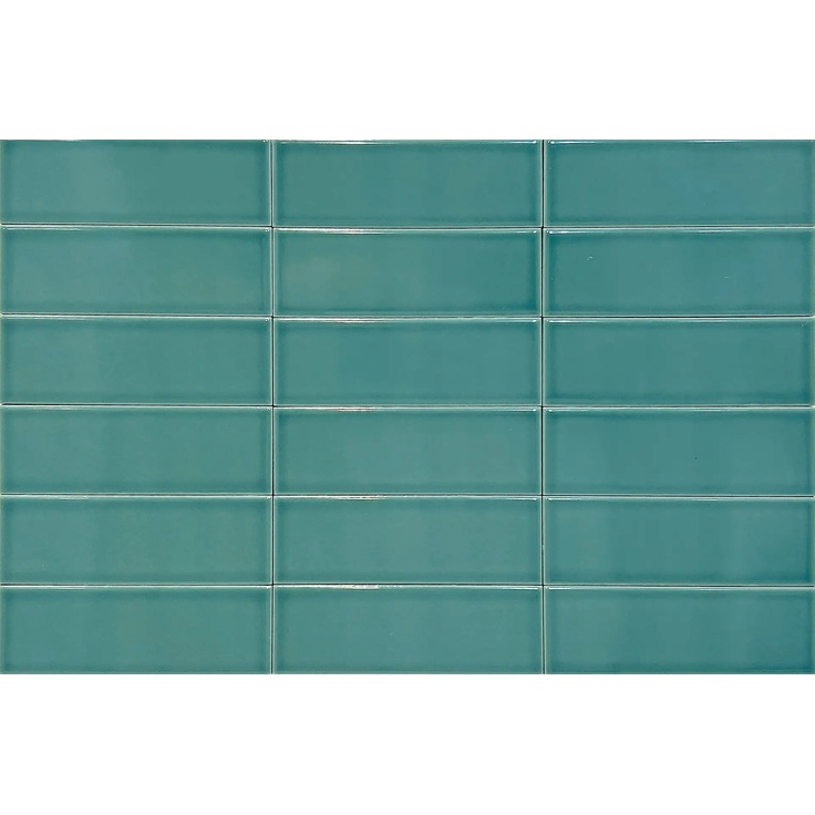 Mayolica Ikon С000612483 MAY00947_Ikon Teal porcelain tile 5x15 cm, Spain - photo 1 Mayolica Ikon С000612483 MAY00947_Ikon Teal porcelain tile 5x15 cm, Spain - photo 1