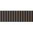 Micro 3D Forms С000595257 MI3DFL07__black_fluted vægflise 10x30 cm, Italien - foto 1