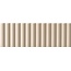 Micro 3D Forms С000595252 MI3DFL02__sand_fluted väggplatta 10x30 cm, Italien - foto 1