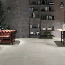 Mo.da Fabrika 30x60, glazed porcelain stoneware, Italy, concrete - interior photo 1 - photo 1