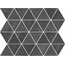 Mo.da Horizon С000611074 A510038_30X35HorizonMosaicoTrianglesGraphite Mosaic 30x35 cm, Italy, slate (andesite) - photo 1