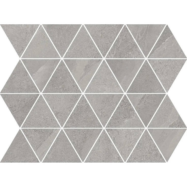 Mo.da Horizon С000611112 A510083_30X35HorizonMosaicoTrianglesSilver Mosaic 30x35 cm, Italy, slate (andesite) - photo 1 Mo.da Horizon С000611112 A510083_30X35HorizonMosaicoTrianglesSilver Mosaic 30x35 cm, Italy, slate (andesite) - photo 1