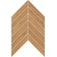 Mo.da Nobile С000602750 A523015_30X36NobileCognacMosaicoChevron Mosaic 30x36 cm, Italy, wood look - photo 1