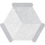 Monopole Bristol С000621300 002544_Avantbristolgris22*25 porcelain tile 22x25 cm, Spain, concrete - photo 1
