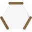 Monopole Denia С000621295 002535_Avantdeniaoak22*25 porcelain tile 22x25 cm, Spain, calacatta marble - photo 1
