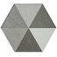 Monopole Diamond С000521457 Diamond Grey porcelain tile 20x24 cm, Spain, fabric - photo 1