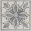 Monopole Faro 2629 Grey posliinilaatta 18,7x18,7 cm, Espanja - kuva 1