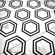Monopole Jonico 22,3x22,3 см, unglazed porcelain stoneware, Spain, other types of marble - interior photo 1 - photo 1