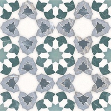 Monopole Marrakech Zellige 3196 Gueliz porcelain tile 22,3x22,3 cm, Spain, other types of marble - photo 1 - photo 1